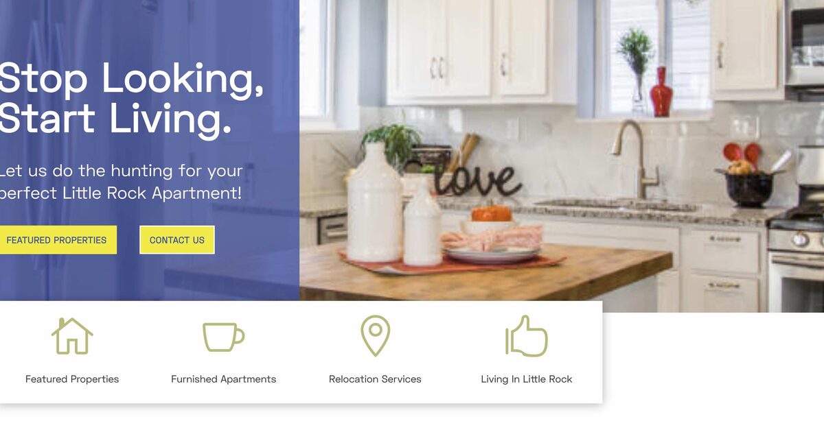 Little Rock Apartment Hunters — 2025 SEO recovery case study