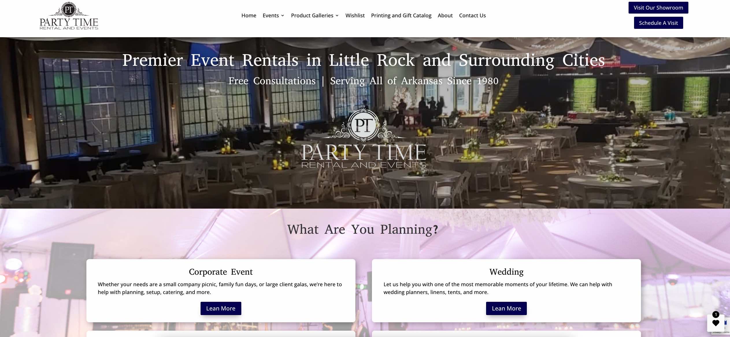 Party Time Rental and Events White Paper